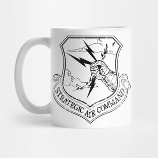 Strategic Air Command - Large Black Logo Mug